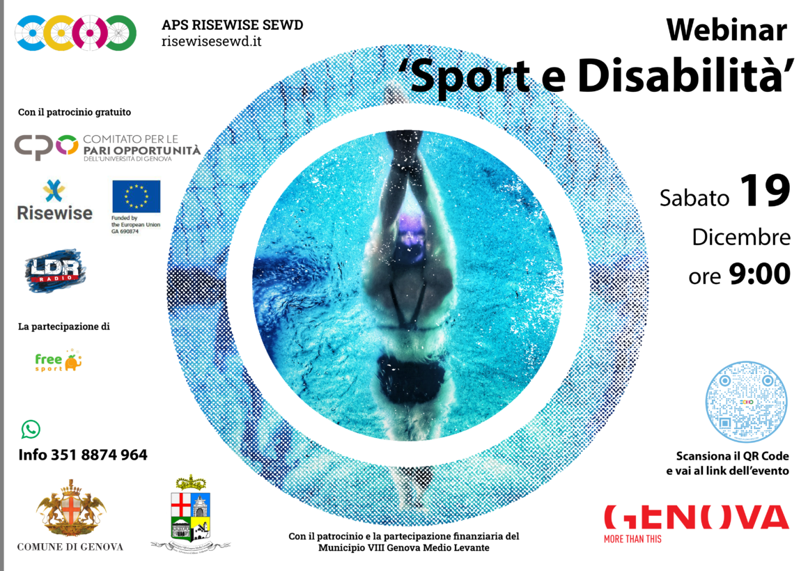 Webinar ‘Sport e Disabilità’ – 19 dicembre 2020