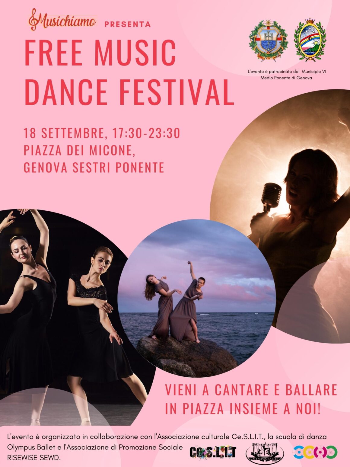 18 settembre: “Free music dance festival”