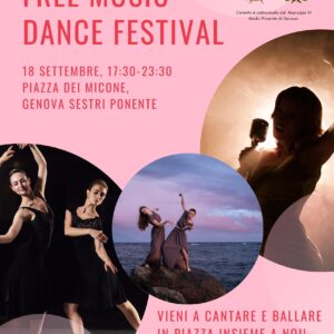 18 settembre: “Free music dance festival”